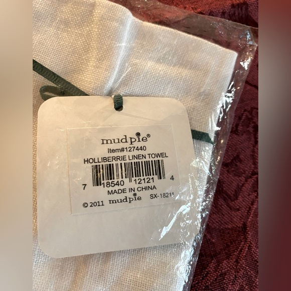 Silverina Dish & Mudpie Linen Towels -NWT - Picture 4 of 13